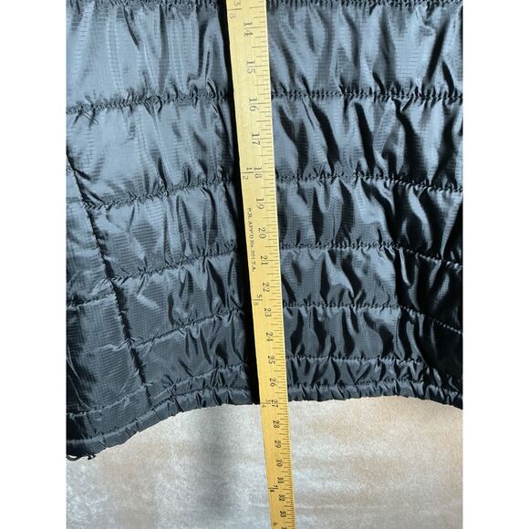 US Polo Assn Mens Puffer Jacket Black Quilted Full Zip Collared Size M - Picture 5 of 7